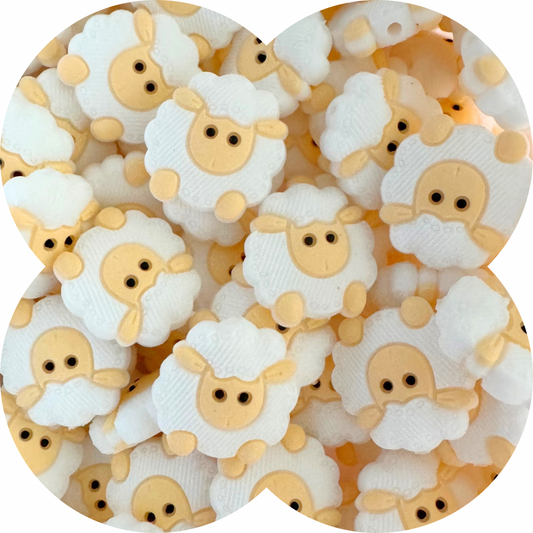Sheep Silicone Bead