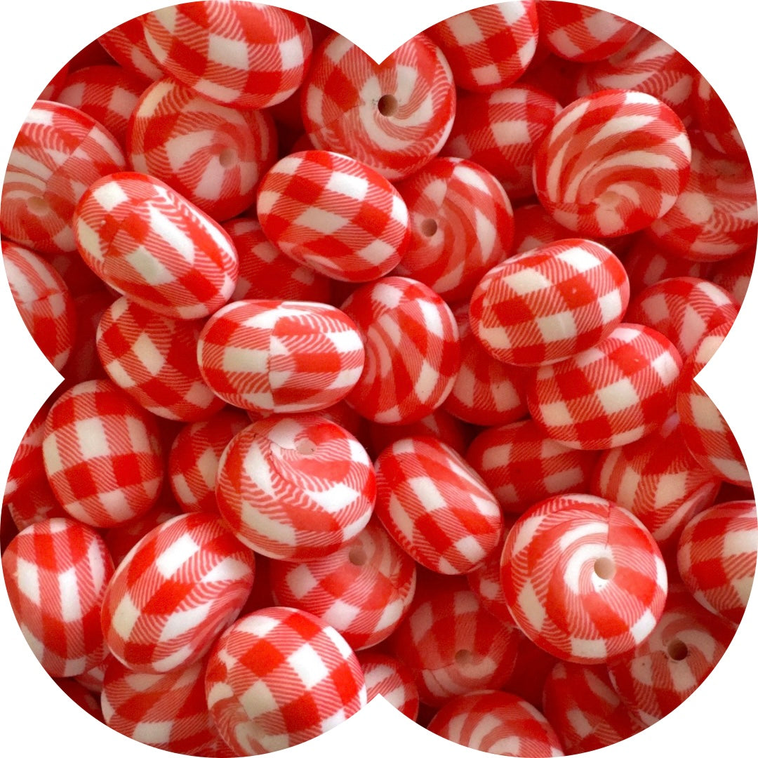 22mm Abacus Gingham