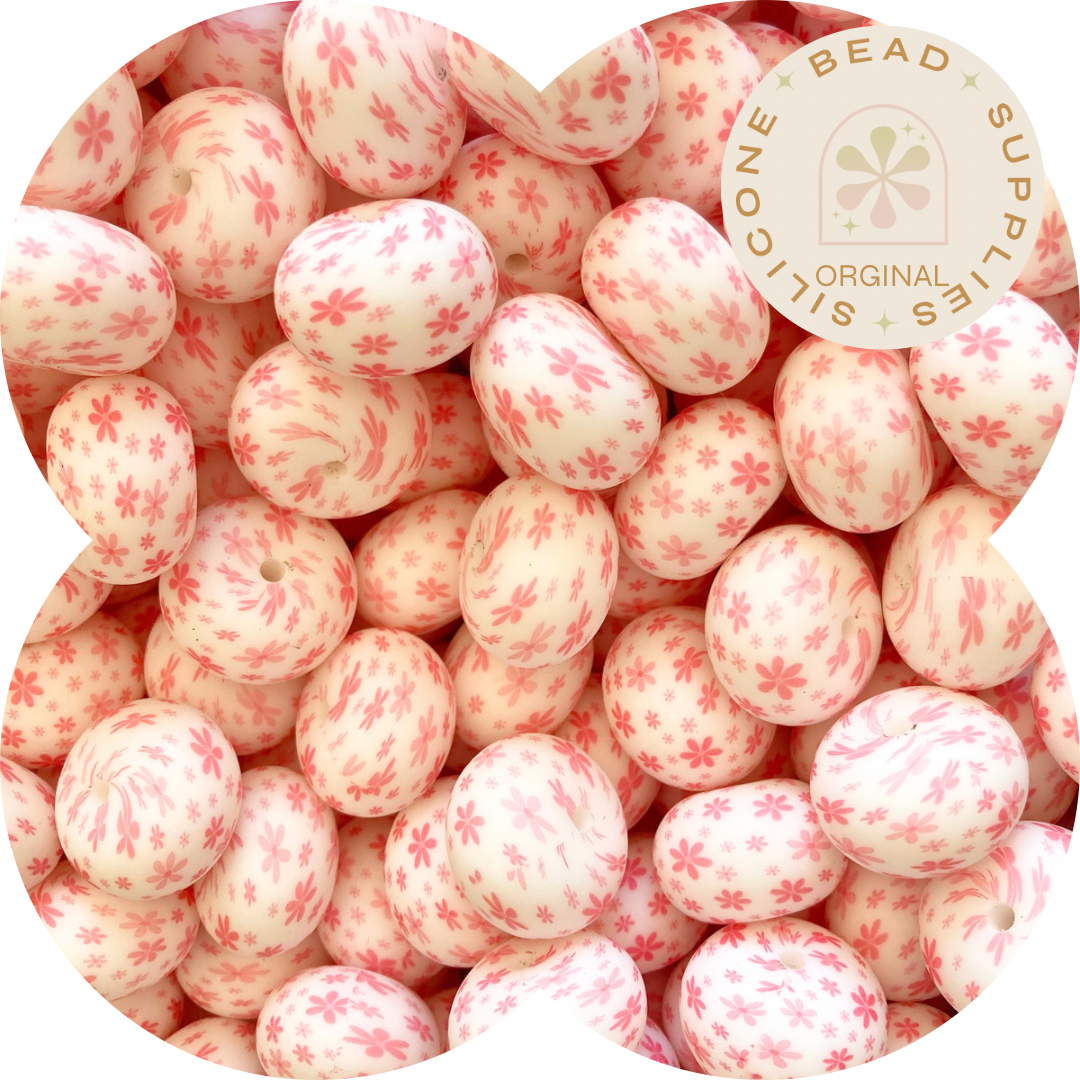 22mm Abacus - Blushing Bloom