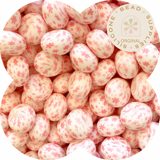 22mm Abacus - Blushing Bloom