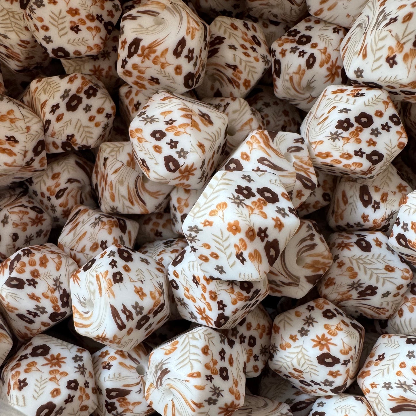 17mm Hexagon - Desert Bloom