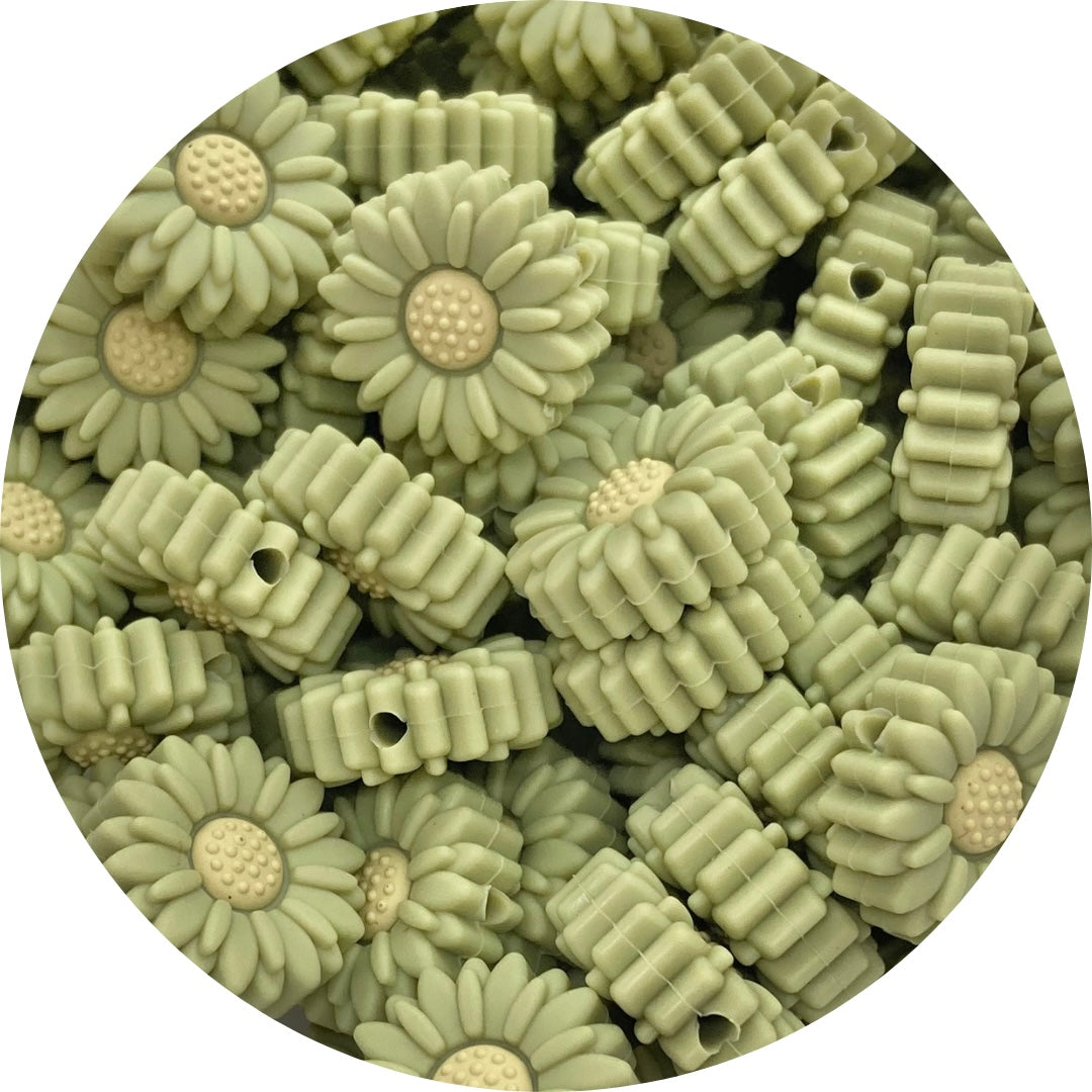 20mm Daisy Bead