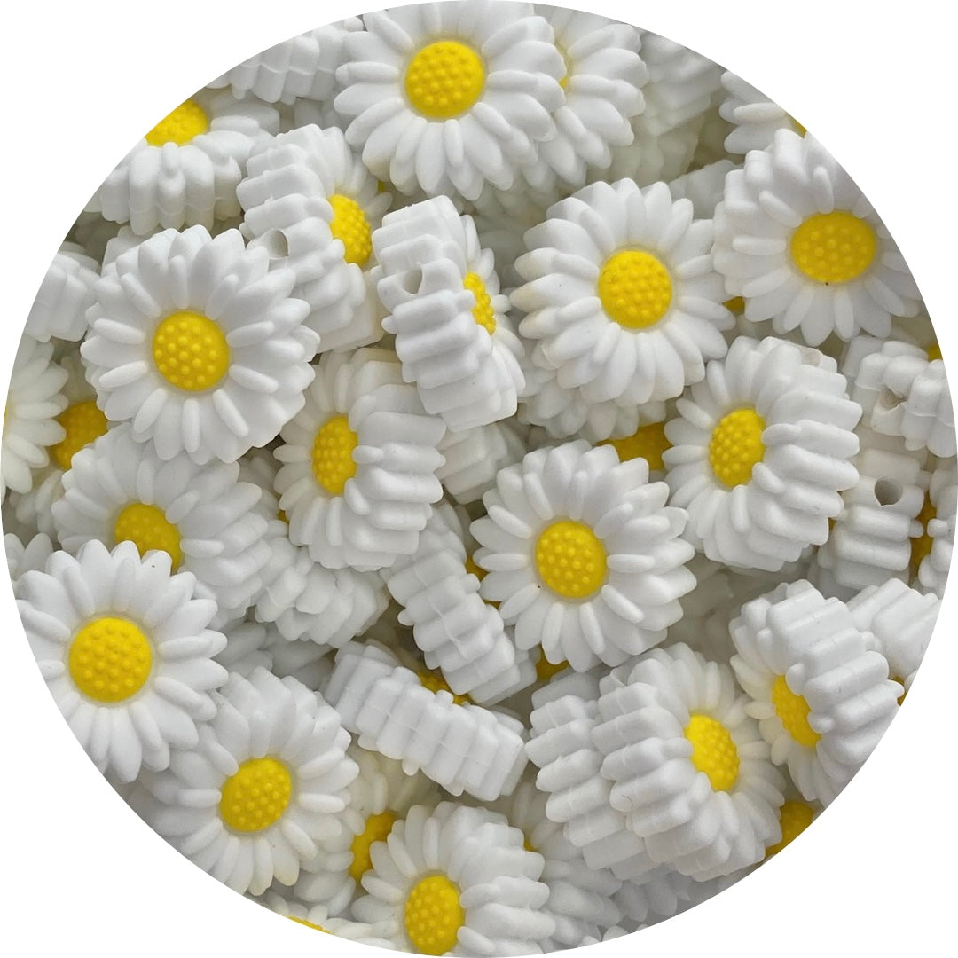 20mm Daisy Bead