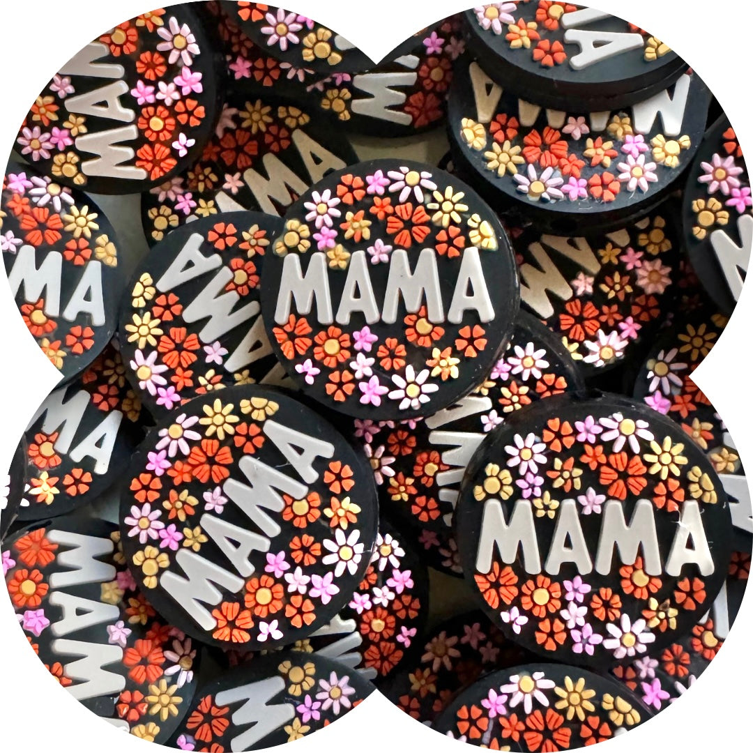 Mama Silicone Bead