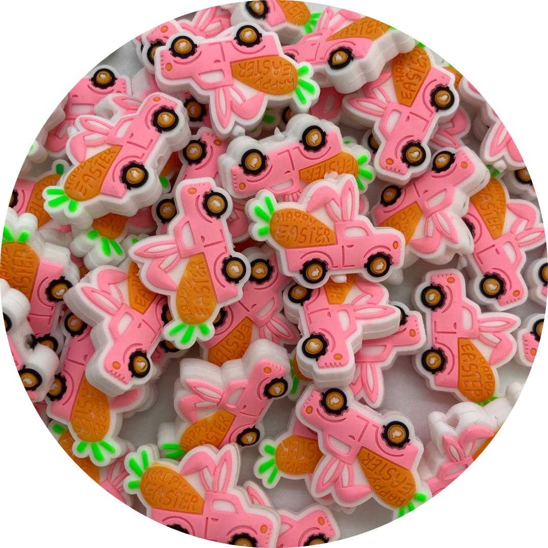 Carrot Truck Silicone Bead Supplies