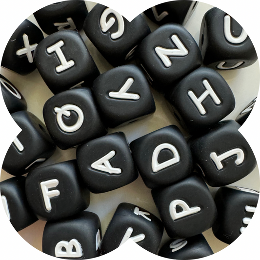 Alphabet - Silicone Black