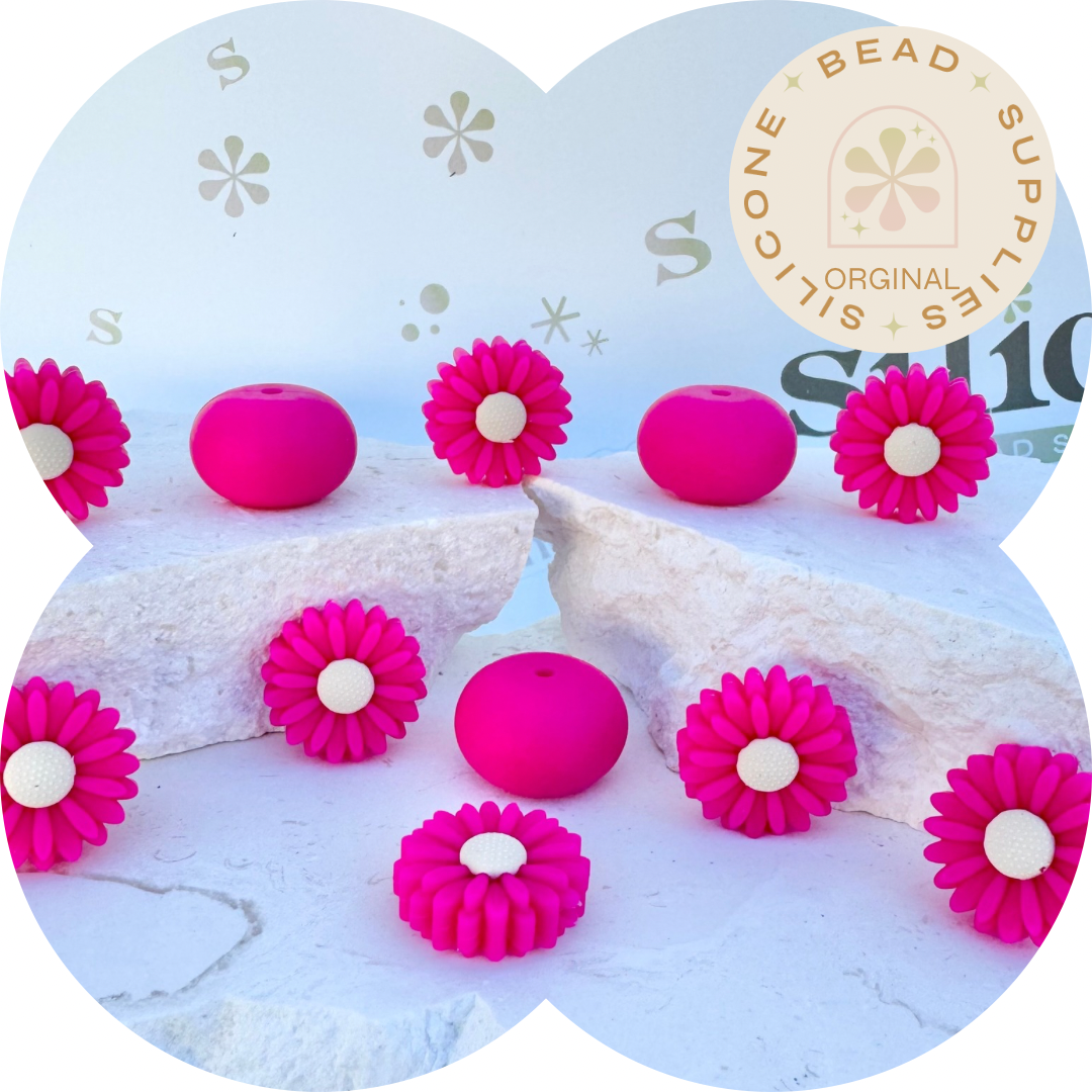 22mm Daisy Bead