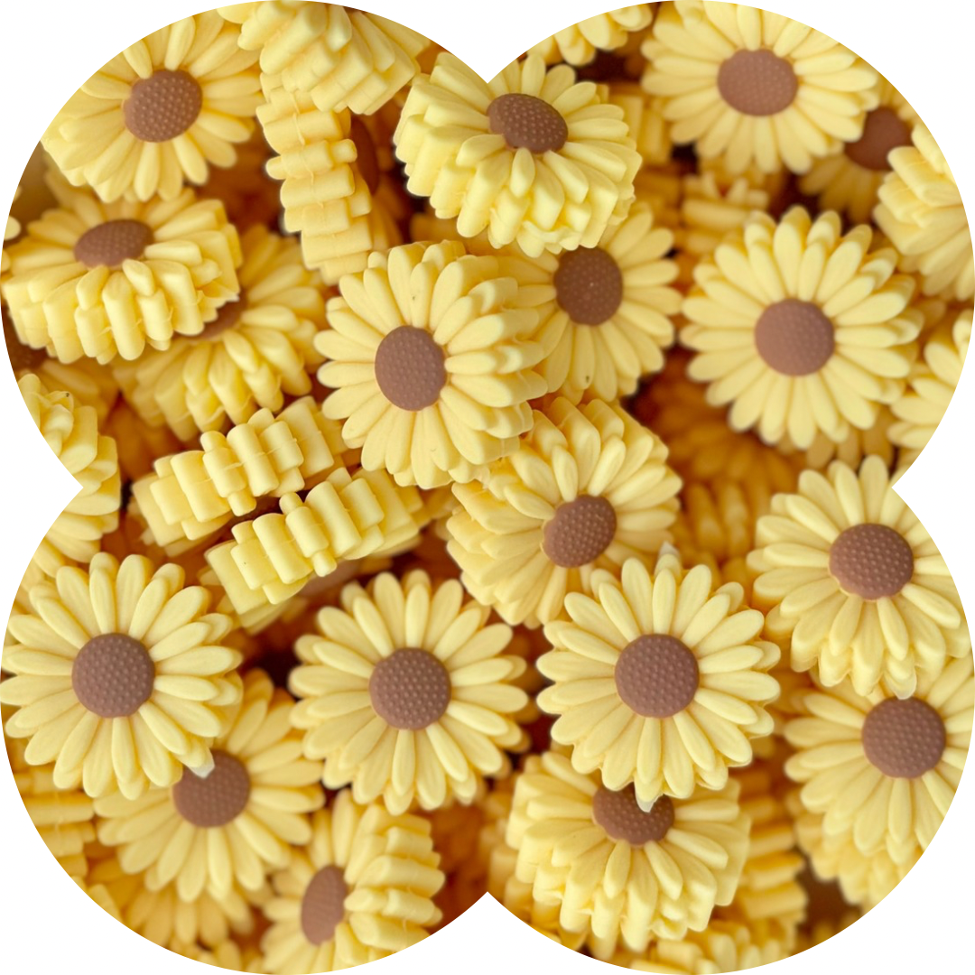 22mm Daisy Bead